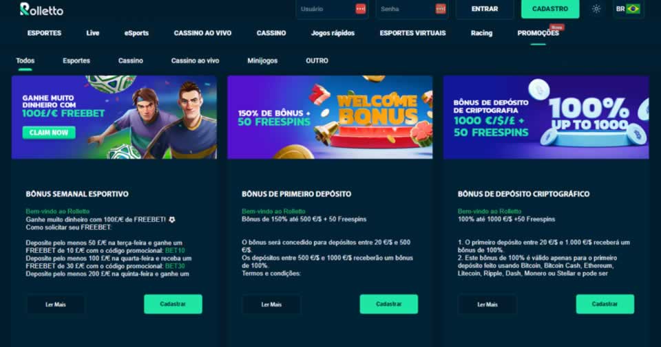 Casas de apostas com bonus